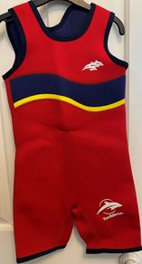 Warma Wetsuit red, 4-5years, 110cm