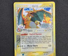 Pokemon Ex Crystal Guardians stamped Charizard