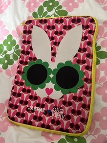 Orla Kiely laptop pouch