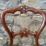 Victorian Carved Walnut Chairs. Image 4