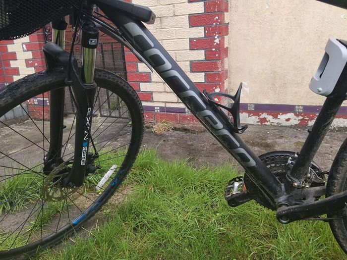 Men's Bike Carrera Crossfire 2 & kids seat & lock