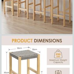 4 Breakfast Stools