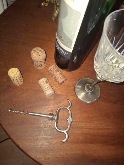 Antique Four finger pull corkscrew