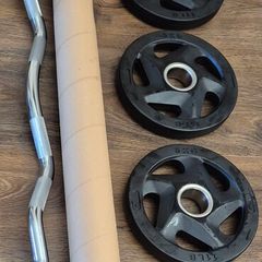 brand new olympic weight lifting set