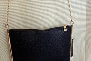 Blue Clutch/ Crossbody Bag