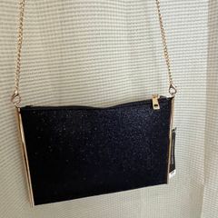 Blue Clutch/ Crossbody Bag