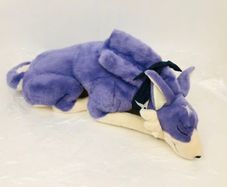 Limited Edition Monster Hunter Rise Plush Palamute Dog Wolf