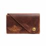 Slim Leather Card Holder Wallet Minimalist Front Pocket Wallet Leather Card Case Image 4
