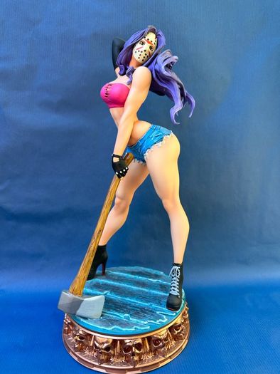 Lady Jason Voorhees Custom Resin Statue