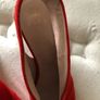 Cara Peep toe suede sandals Image 4