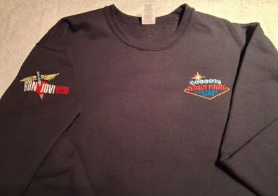 Bon Jovi because we can Las Vegas sweat shirt