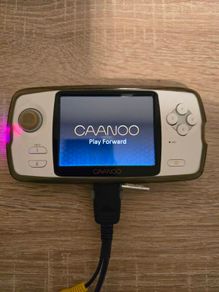 GP2X V400 Caanoo linux handheld console. Sought after open source retro gaming system and collectors item