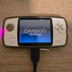 GP2X V400 Caanoo linux handheld console. Sought after open source retro gaming system and collectors item