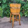 Arts & crafts brass bound oak planter Image 2