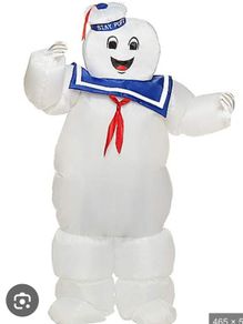 Stay Puft kids costume inflatable