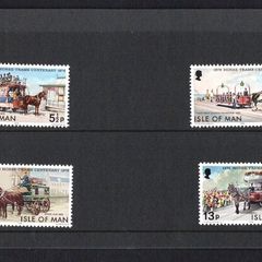 1976 Isle of Man Douglas Horse-Trams Centenary Commemorative Stamp Presentation Pack