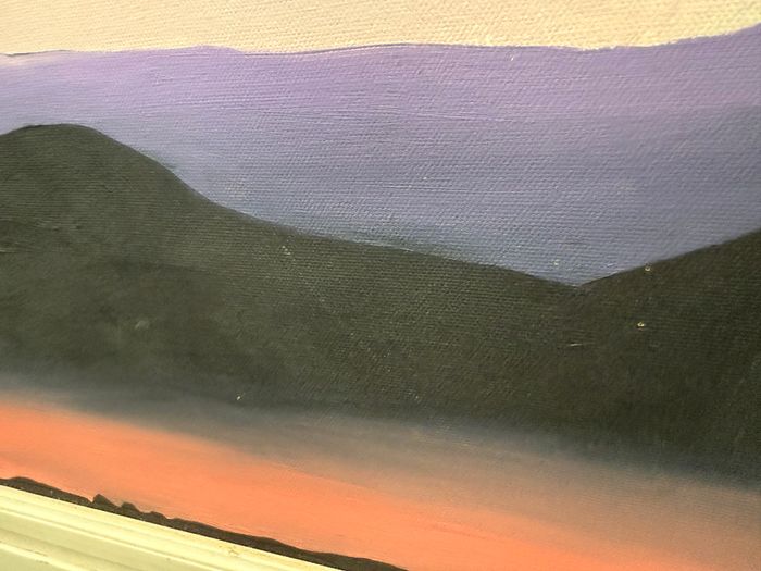Original Oil Painting by Cathy Shannon of Crawfordsburn Park, sold by Emer Gallery Belfast