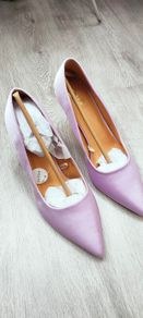 Lilac Dash Satin Pointed Stiletto