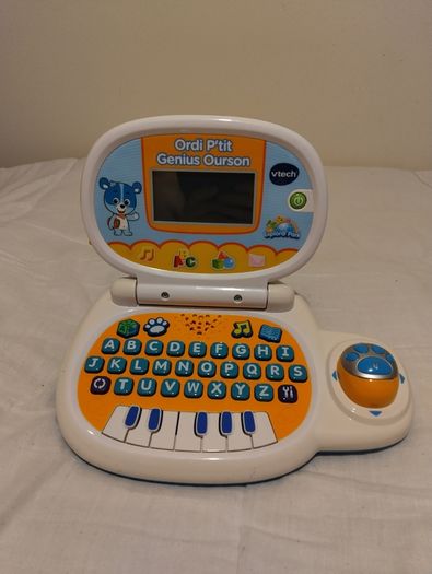 Vtech Little Genius Bear Learning And Music Laptop