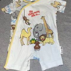 Baby Dear Zoo romper 0-3 months