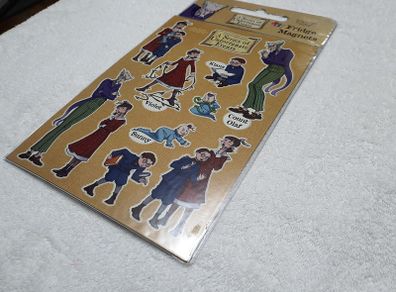 A Series Of Unfortunate Events  Fridge Magnets Set