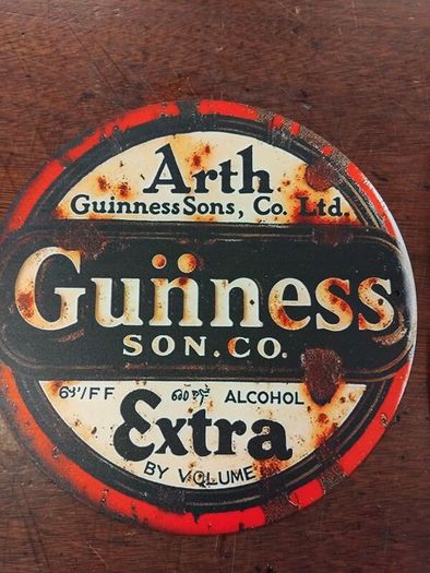 Tin Guinness Sign
