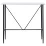 5 Piece Bar Set Plastic White Image 3