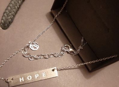 New genuine silver HOPE pendant
