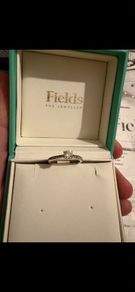 18ct White Gold Diamond Ring (0.43ct)  Size N  E