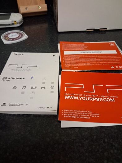 sony psp boxed