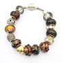 Vintage Rhona Sutton Designer Silver Charm Bracelet Image 2