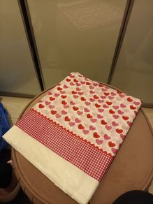 Valentines tablecloth