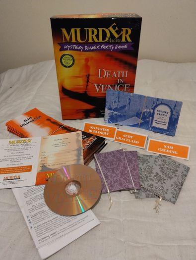 Classic Murder Mystery Party Game - DEATH IN VENICE