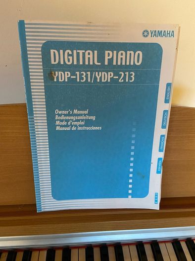 Yamaha piano and stool