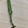 Rare miniature French antique rosary Image 8