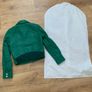 Coach Leather Bomber Jacket green Image 9