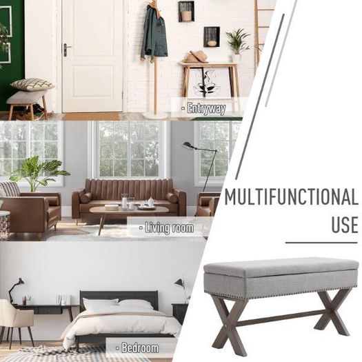 Storage Ottoman Bench