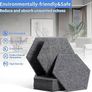NEW SALE | 12 Pack High Density Hexagon Acoustic Panels,Acoustic Foam Panels 30 x 26 x1 cm Beveled Edge Tiles Sound Proof Image 3