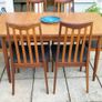 Mid Century Vintage G Plan Dining Table & Chairs Image 8