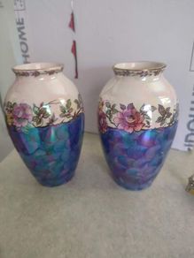 Maling 'Rosine' Lustre Vases (2)