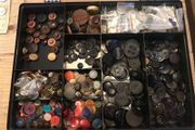 Very large box of assorted buttons