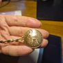 Rare Fine: Antique WW1 Trench Art Spoon made of British 1901 coins. Image 2