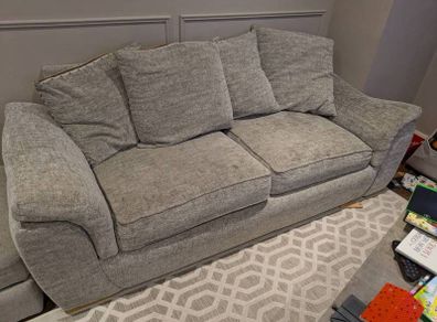 3 Seater Fabric Sofa
