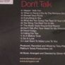Clare Teal - Don't Talk CD Image 2