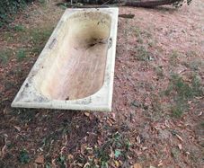 cast iron bath