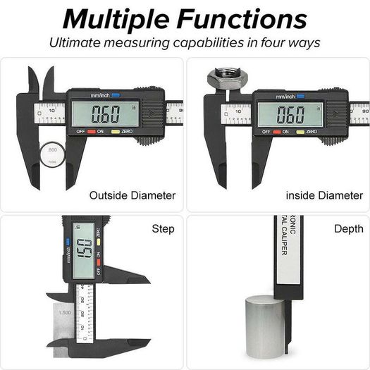 Brand New LCD Digital Vernier Caliper Micrometer Measure Gauge Tool
