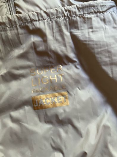 Beige (Light Weight and Foldable) Hooded Coat