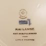 Royal Copenhagen 1965 Christmas wall plate "Little Skaters" designed by Kai Lange  diameter 18.5cm Image 2