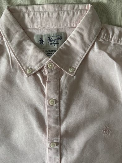 Original Penguin Pink Oxford Shirt XL