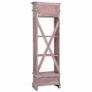 Highboard 60x30x180 cm Solid Mahogany Wood Image 5